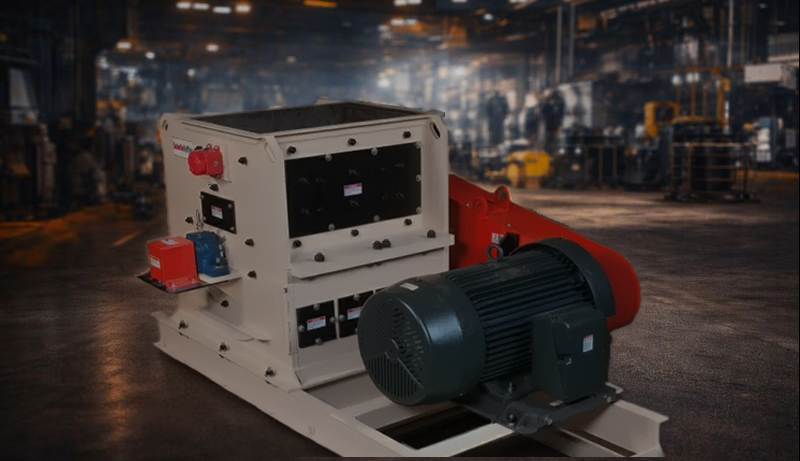 WA Series hammer mill on production floor
