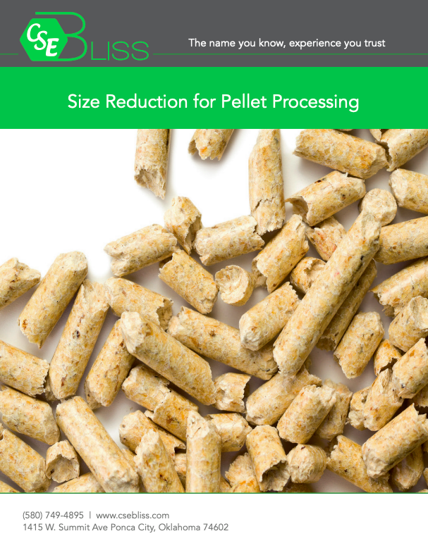 size reduction for pellet processing