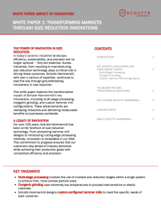 Impact of innovation #1