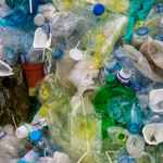 Pile of assorted plastic waste highlighting recycling and sustainability efforts.